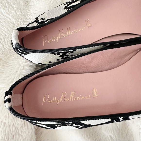Sold • Pretty Ballerinas Ella Leather Flats New Unworn Designer Shoes Size EU 42 - Picture 4 of 7